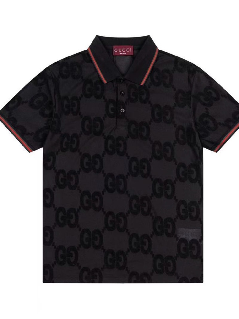 Gucci Men's Black Patterned Sweater